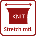 flamenco knit stretch material