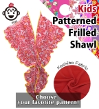 Kids Custom Flamenco Frilled Swawl / JCp114-pattern