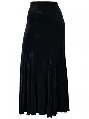 Flamenco Blouse & Skirt Two-piece with Velvet / Two-piece / Black / G1906bb
