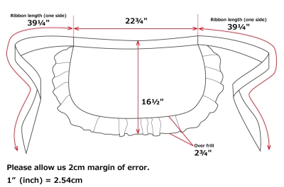 Custom Flamenco Apron / JC120-pattern