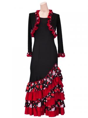 Flamenco Borero & Dress / Roses & Dots / Model Adba & Rosa / G2340bb