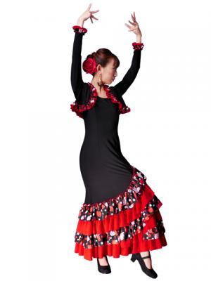 Flamenco Borero & Dress / Roses & Dots / Model Adba & Rosa / G2340bb