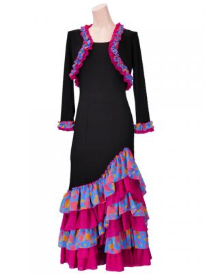 Flamenco Borero & Dress / Roses & Dots / Model Adba & Rosa / G2340bbl