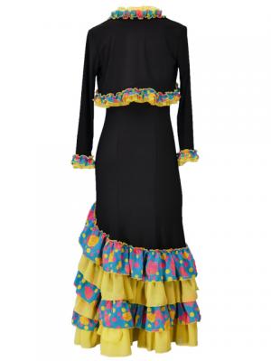 Flamenco Borero & Dress / Roses & Dots / Model Adba & Rosa / G2340bg