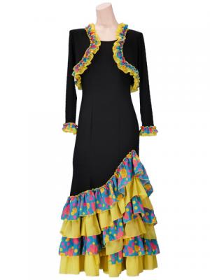 Flamenco Borero & Dress / Roses & Dots / Model Adba & Rosa / G2340bg