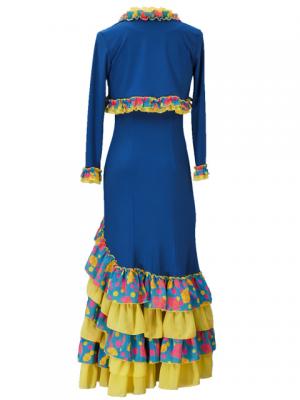 Flamenco Borero & Dress / Roses & Dots / Model Adba & Rosa / G2340blg