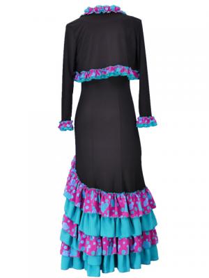 Flamenco Borero & Dress / Roses & Dots / Model Adba & Rosa / G2340bp