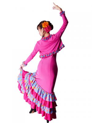 Flamenco Borero & Dress / Roses & Dots / Model Adba & Rosa / G2340pibl