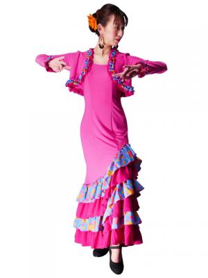 Flamenco Borero & Dress / Roses & Dots / Model Adba & Rosa / G2340pibl