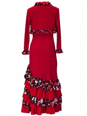 Flamenco Borero & Dress / Roses & Dots / Model Adba & Rosa / G2340rb