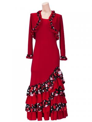 Flamenco Borero & Dress / Roses & Dots / Model Adba & Rosa / G2340rb