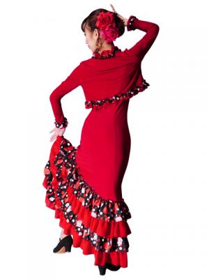 Flamenco Borero & Dress / Roses & Dots / Model Adba & Rosa / G2340rb