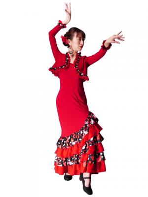 Flamenco Borero & Dress / Roses & Dots / Model Adba & Rosa / G2340rb