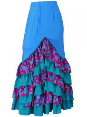 Flamenco Blouse & Skirt / Roses & Dots / Model Carla & Tecla / G2348lbp