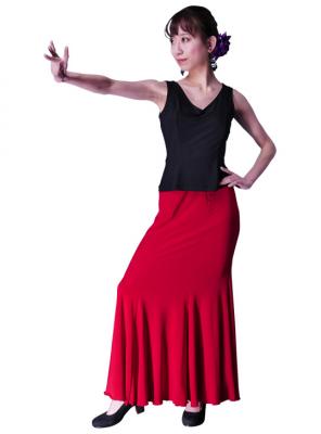 Flamenco Sleeveless Blouse / Black / G2433bk