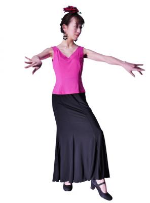 Flamenco Sleeveless Blouse / Pink / G2433pi