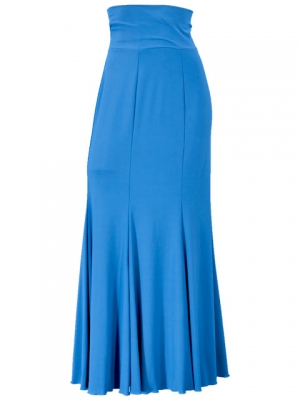 Flamenco Semi - Mermaid with High Waist Skirt/ Light Blue / G2442lbl
