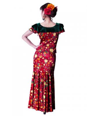 Flamenco Blouse & Skirt / Rose / G2449grrd