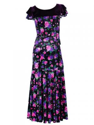 Flamenco Blouse & Skirt / Rose / G2449pubk