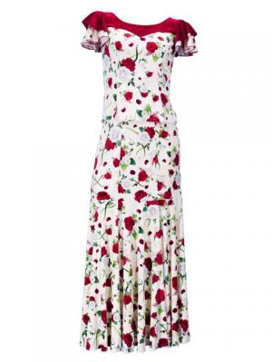 Flamenco Blouse & Skirt / Rose / G2449rdwh
