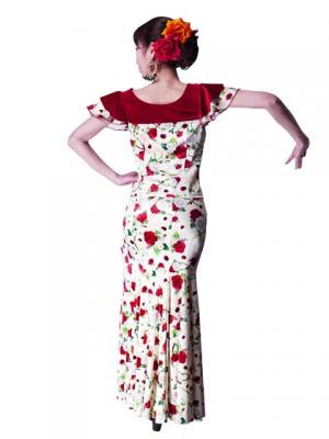 Flamenco Blouse & Skirt / Rose / G2449rdwh