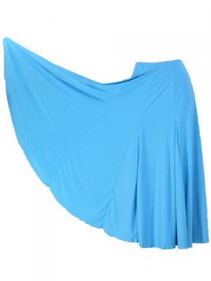 Flamenco Skirts with Multi Panels / Blue / G80bl