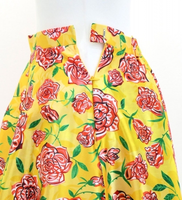 Flamenco Blouse & Skirt / Rose Paisley / Yellow & Orange / JFBS-20
