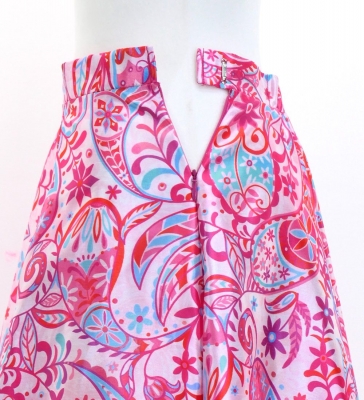 Flamenco Blouse & Skirt / Paisley / Pink / JFBS-9