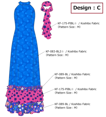 Kids Flamenco Velvet Dress with Frills/ Dot / JFDp-12