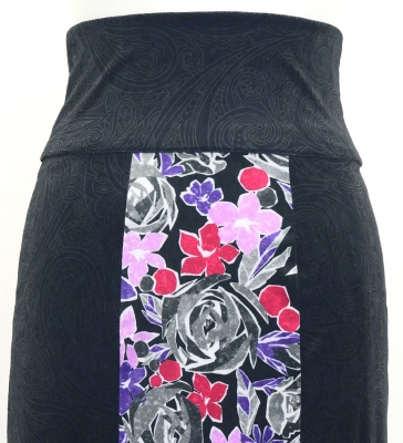 Flamenco High Waist Mermaid Skirt / Paisley & Roses / FS-49