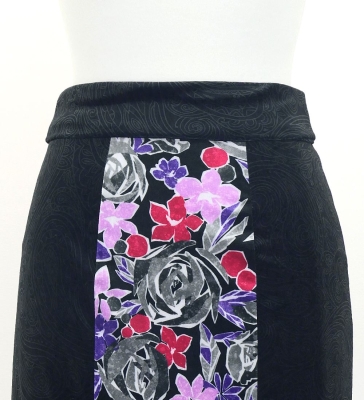 Flamenco High Waist Mermaid Skirt / Paisley & Roses / FS-49