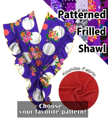 Custom Flamenco Frilled Shawl / JC96-pattern