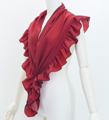 Custom Flamenco Frilled Shawl / JC96-pattern