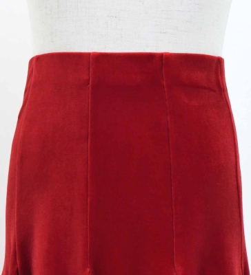 Kids Custom Flamenco Godet skirt with Velvet / JCp134-pattern