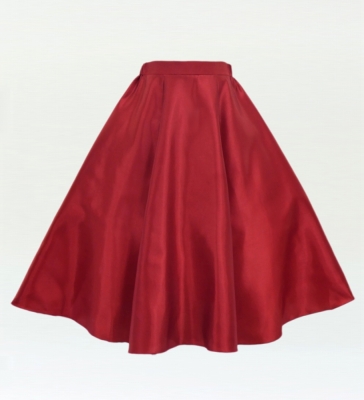 Kids Custom Flamenco Long circular skirt / JCp63-solid