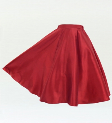 Kids Custom Flamenco Long circular skirt / JCp63-solid