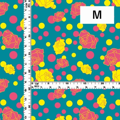 Flamenco Fabric / Rose&Dots / JKF-001-GR