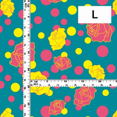 Flamenco Fabric / Rose&Dots / JKF-001-GR