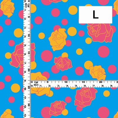 Flamenco Fabric / Rose&Dots / JKF-001-LBL