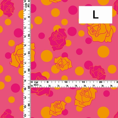 Flamenco Fabric / Rose&Dots / JKF-001-PI