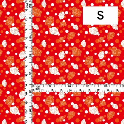 Flamenco Fabric / Rose&Dots / JKF-001-RD