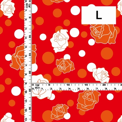 Flamenco Fabric / Rose&Dots / JKF-001-RD