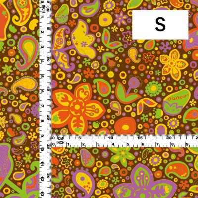 Flamenco Fabric / Paisley / JKF-005-BR