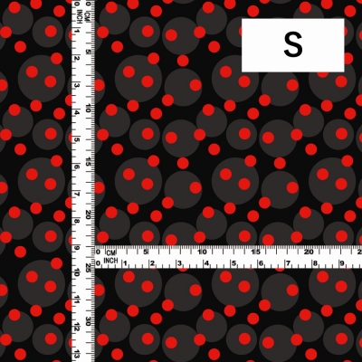 Flamenco Fabric / Dots / JKF-007-BK