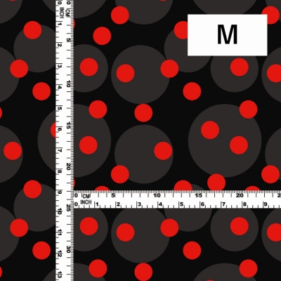 Flamenco Fabric / Dots / JKF-007-BK