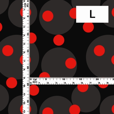 Flamenco Fabric / Dots / JKF-007-BK