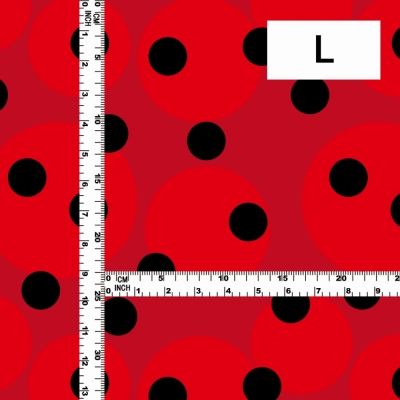 Flamenco Fabric / Dots / JKF-007-RD