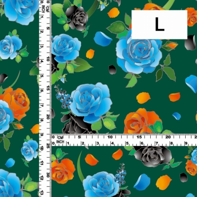 Flamenco Fabric / Rose / JKF-009-GROR