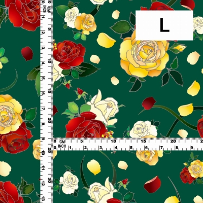 Flamenco Fabric / Rose / JKF-009-GRRD