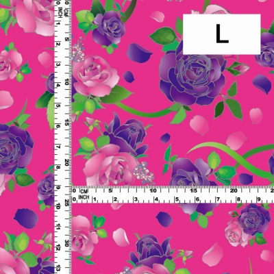 Flamenco Fabric / Rose / JKF-009-PIPU